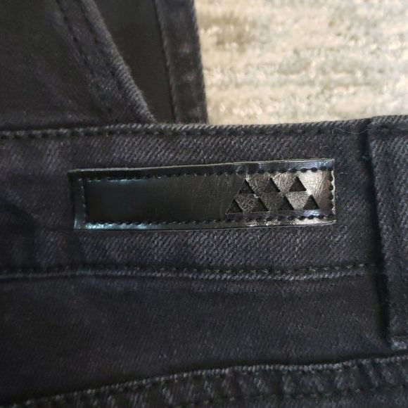 DOLLHOUSE destructed black denim overalls - Picture 10 of 12